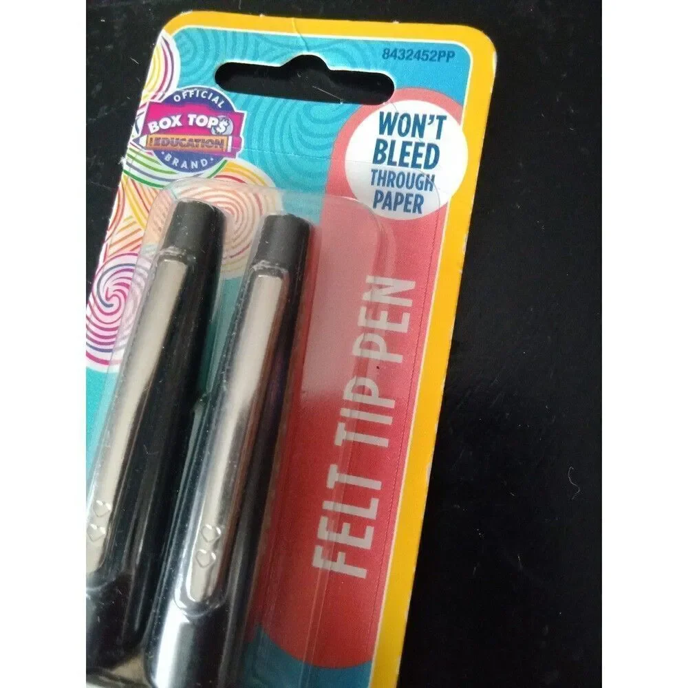 Paper Mate Felt Tip Pens Flair Medium Black Ink